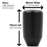 ACUITY ESCO-Insulated shift knob, black – dimensions: 40mm wide, 70mm tall, 185 g - Acuity Thumbnail