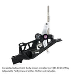 ACUITY Cerakote shifter adjustment body, satin white, FL5 Type R – on the ACUITY 1981-RHD shifter (not included) - Acuity Thumbnail