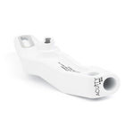 ACUITY Cerakote shifter adjustment body, satin white, FL5 Type R – end view with the ACUITY logo - Acuity Thumbnail