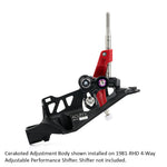 ACUITY Cerakote shifter adjustment body, satin red, FL5 Type R – on the ACUITY 1981-RHD shifter (not included) - Acuity Thumbnail
