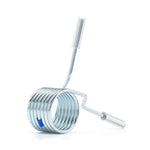 ACUITY low preload centering spring – coil close-up with rubber leg sleeve - Acuity Thumbnail