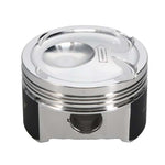 Manley 2.3L EcoBoost piston, pin bore side view with the direction arrow on the crown - Manley Thumbnail