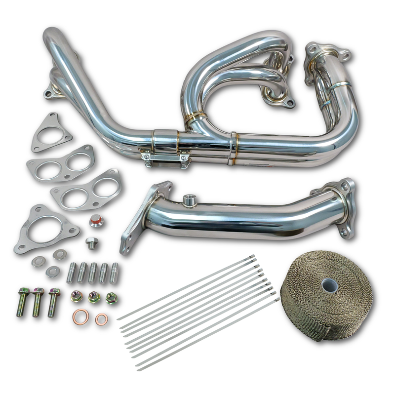 Korsh Equal Length 3-Bolt Header & Up-Pipe – Subaru WRX 94–14 / STI 02–21 / Liberty GT 05–09 / Forester XT 04–08 - KORSH