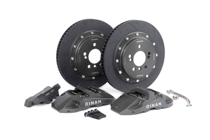 Dinan Front Big Brake Kit - BMW M3 (2015-2018) - 370x32mm 4 Piston - Grey
