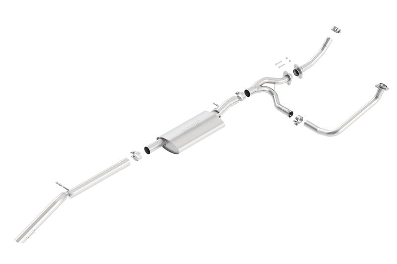 Borla Cat-Back Exhaust - Jeep Wrangler Unlimited (JK) - Climber S-Type 2.5in Turndown - Image 2