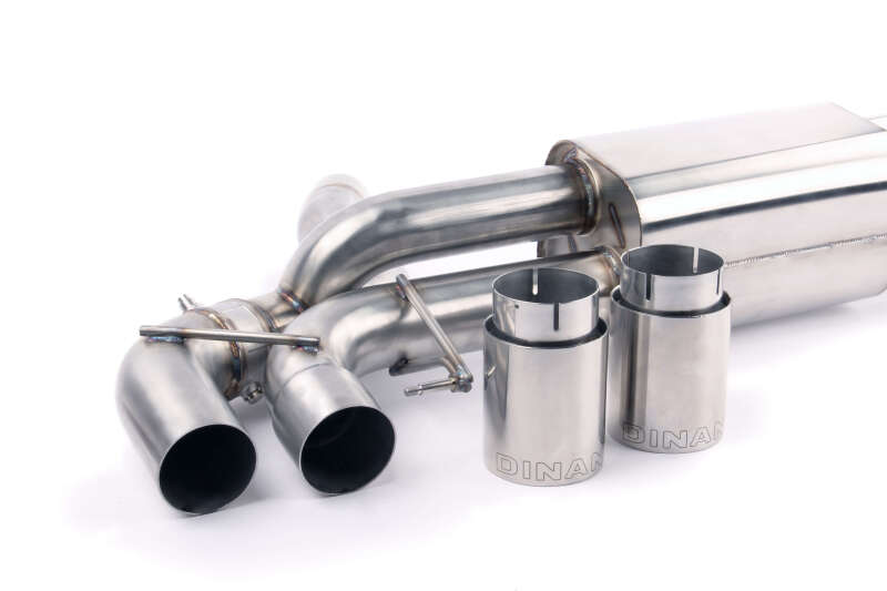 Dinan Free Flow Axleback Exhaust System - BMW M5 (F90) - Polished Tips - Dinan