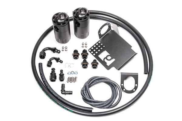 Radium Engineering Dual PCV/Crankcase Fluid Lock Catch Can Kit - Honda S2000 (AP1/AP2)