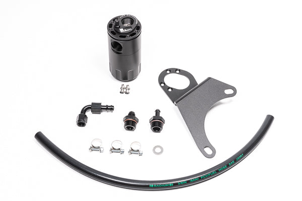 Radium Engineering Fluid Lock Catch Can Kit PCV RH – Mitsubishi EVO 8–9 - Chicane Australia