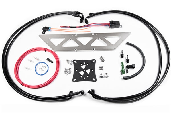 Radium Engineering Fuel Surge Tank Install Kit – Mitsubishi EVO 8–9 (Surge Tank Not Included) - Chicane Australia