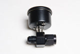 Radium Engineering Fuel Pressure Gauge with 6AN Inline Adapter - Universal - 0-100 PSI (0-6.9 BAR)