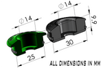 Radium Engineering Injector Seats for Top Feed Conversion Fuel Rails - Nissan SR20DET (S13/S14/S15) / RB25DET (R33/R34) - Image 2 - Radium Engineering Thumbnail