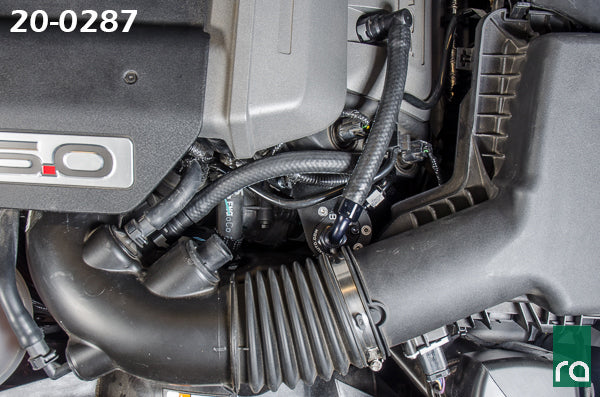 Radium Engineering CCV Catch Can Kit - Ford Mustang GT (S550) - Image 2