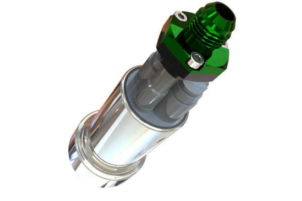 Radium Engineering Fuel Pump Outlet Adaptor - Walbro 460 / DW400 / Bosch BR540 - 6AN Male - Image 2