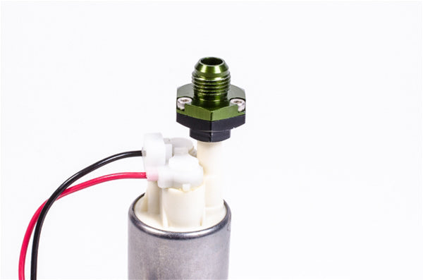 Radium Engineering Fuel Pump Outlet Adaptor - Walbro 460 / DW400 / Bosch BR540 - 6AN Male