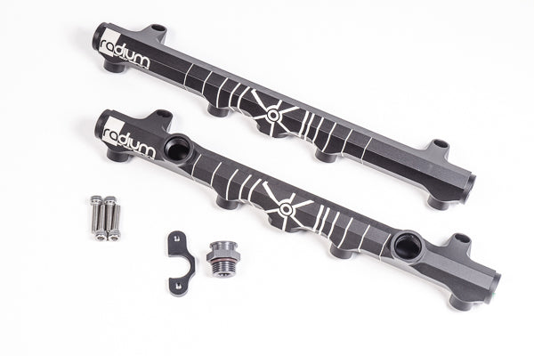 Radium Engineering Fuel Rail Kit - Ford Shelby GT500 (S197) - 8AN ORB - Radium Engineering
