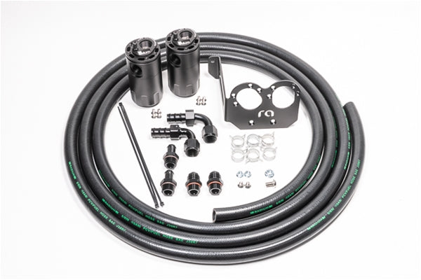 Radium Engineering Fluid Lock Catch Can Kit - Ford Mustang Shelby GT500 (S197) - Dual - Radium Engineering