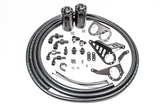 Radium Engineering Fluid Lock Dual Catch Can Kit - Toyota Supra (JZA80)