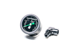 Radium Engineering Fuel Pressure Gauge with 90° Adapter - Universal - 0-100 PSI (0-6.9 BAR)