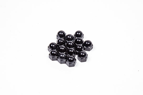 Radium Engineering Acorn Nuts - Anodised Aluminium - 10-32 Thread, 15-Pack