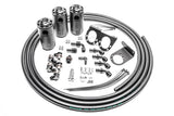 Radium Engineering Fluid Lock Triple Catch Can Kit - Nissan GT-R (R35)