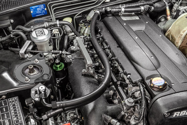 Radium Engineering Fluid Lock Dual Catch Can Kit – Nissan R32 Skyline GT-R - Chicane Australia