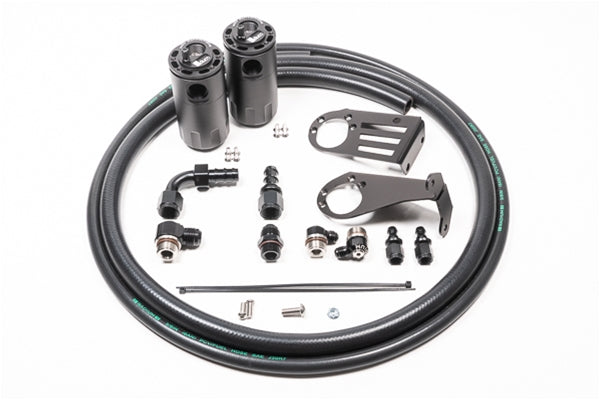 Radium Engineering Fluid Lock Dual Catch Can Kit – Nissan S15 Silvia / 200SX - Chicane Australia - Radium Engineering
