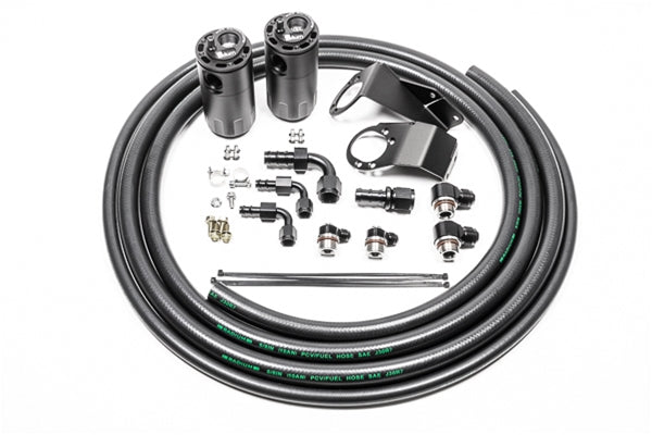 Radium Engineering Fluid Lock Dual Catch Can Kit – Nissan S13 SR20DET - Chicane Australia - Radium Engineering