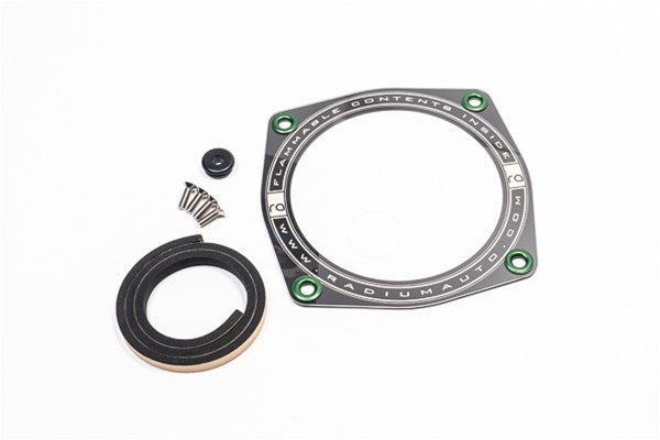 Radium Engineering Fuel Pump Access Covers – Transparent - Chicane Australia - Radium Engineering