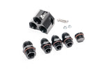 Radium Engineering CNC Aluminium Fuel Distribution Block - Universal - 3-Port AN ORB - Image 3 - Radium Engineering Thumbnail