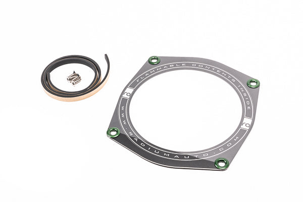 Radium Engineering Fuel Pump Access Covers – Transparent - Chicane Australia