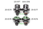 Radium Engineering V2 FPD-R Fuel Pulse Damper - Universal - 8AN ORB - Image 2 - Radium Engineering Thumbnail