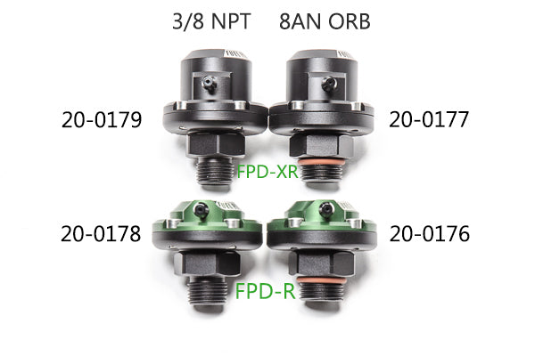 Radium Engineering V2 FPD-R Fuel Pulse Damper - Universal - 8AN ORB - Image 2