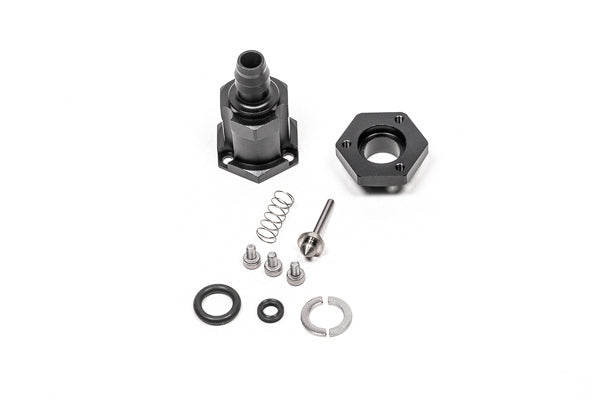 Radium Engineering Pump Outlet Adapter - Universal - Check Valve 10mm Barb