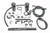 Radium Engineering Fluid Lock Dual Catch Can Kit - Honda Civic Type R (FK8 / FL5)