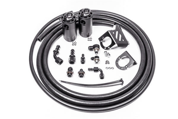Radium Engineering Dual Fluid Lock Catch Can Kit - Toyota Tacoma (2005-2023) - Radium Engineering