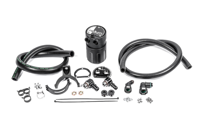 Radium 20-0861 CCV catch can kit with hoses, brackets and fittings - Can-Am Maverick X3 - Radium Off Road