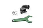 Radium FCST-X 3-Bolt Remote Mount Fill Neck – 24AN Elbow to 1.5in Barb - Chicane Australia - Radium Engineering Thumbnail