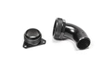 Radium FCST-X 3-Bolt Remote Mount Fill Neck – 24AN Elbow to 1.5in Barb - Chicane Australia - Radium Engineering Thumbnail