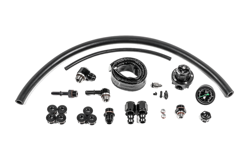 Radium Engineering Fuel Rail Plumbing Kit - GM Vortec 8100 Big Block - 2001-2003 Return Style - Radium Engineering
