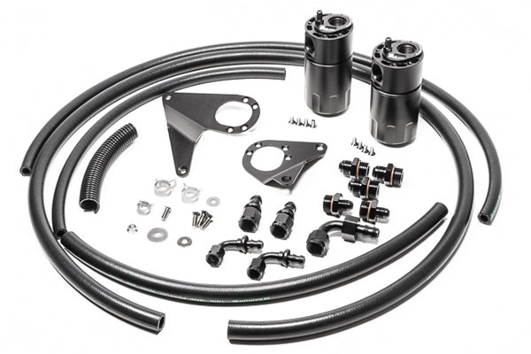Radium Engineering Fluid Lock Dual Catch Can Kit – Mitsubishi EVO X - Chicane Australia - Radium Engineering