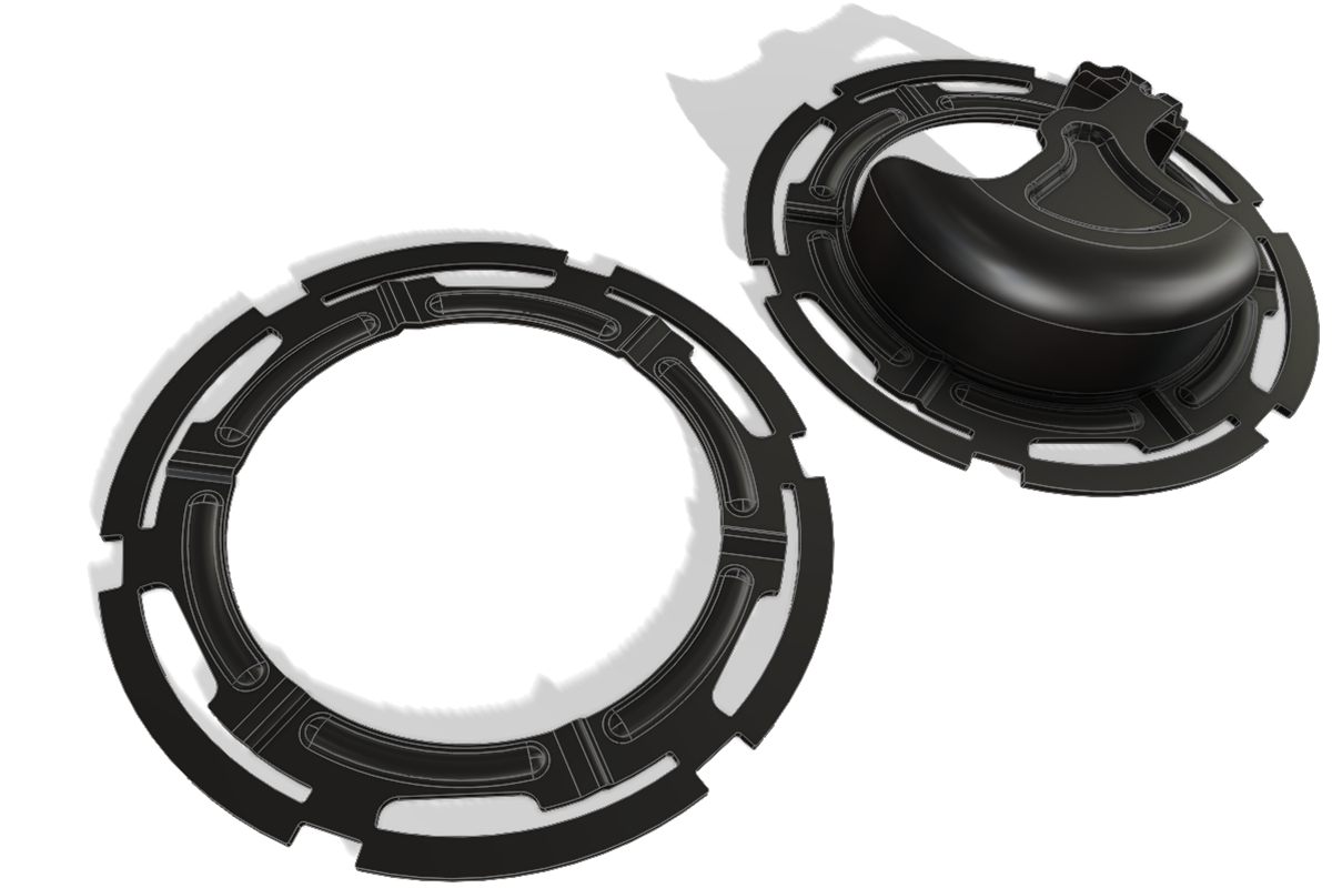 Radium Engineering Fuel Tank Lock Ring - Chevrolet Corvette (C8) - Image 2
