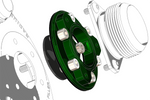 Radium Engineering FCST Filler Adapter - Universal - 6-Bolt to 3-Bolt - Image 2 - Radium Engineering Thumbnail