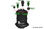 Radium Engineering Fuel Surge Tank for External Pumps - Universal - Image 2 - Radium Engineering Thumbnail