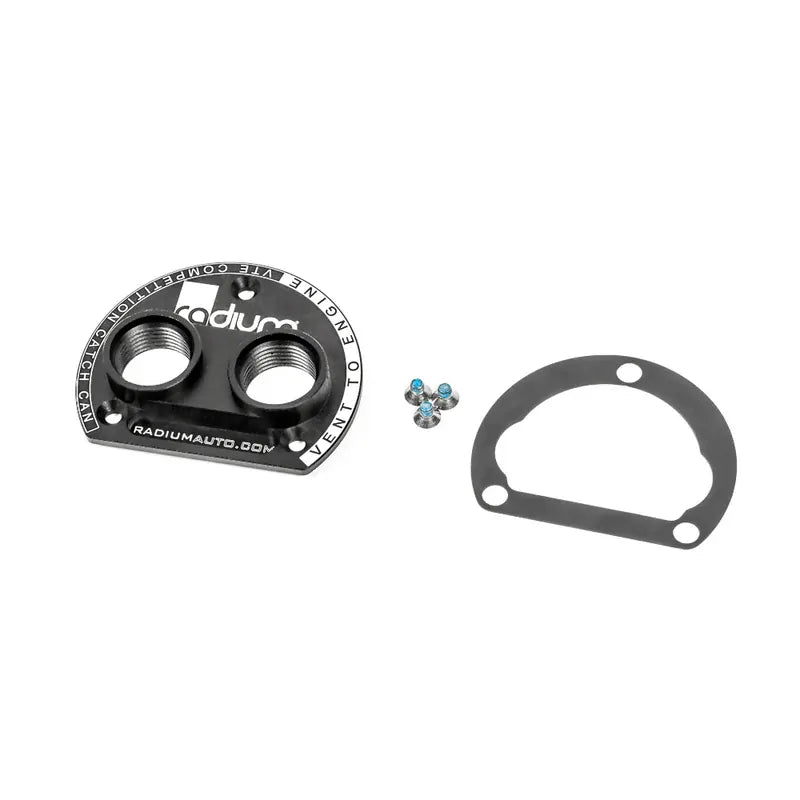 Radium Engineering VTA to VTE Competition Catch Can Adapter - Universal - 10AN ORB