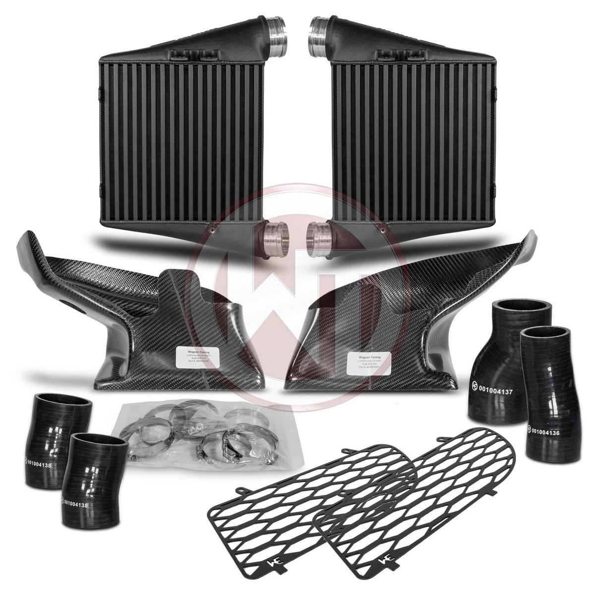 Wagner Tuning Competition Intercooler + Piping + Carbon Ducts Kit - Audi RS4 Avant (B5)