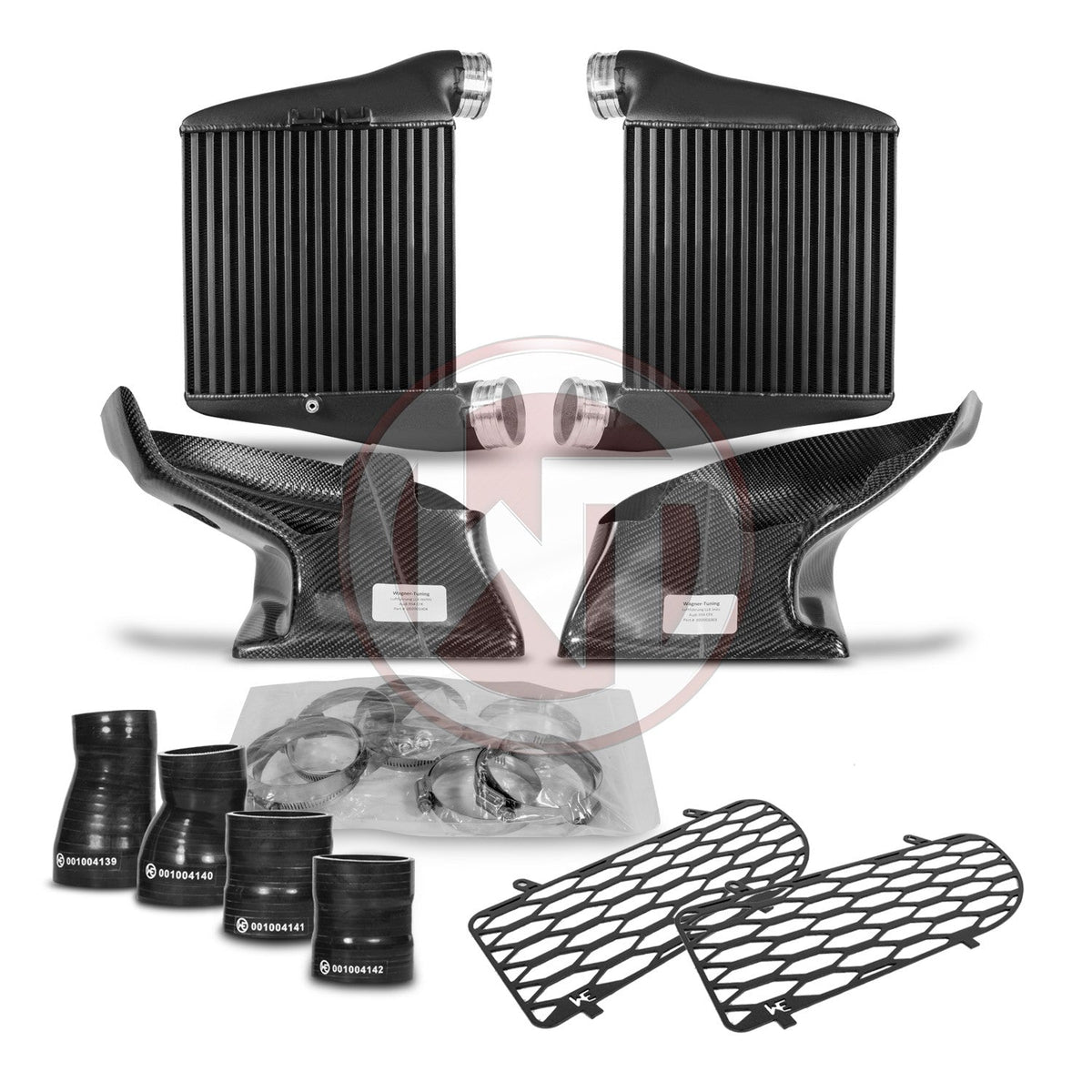 Wagner Tuning Competition EVO2 Intercooler + Piping + Carbon Ducts Kit - Audi RS4 (B5)