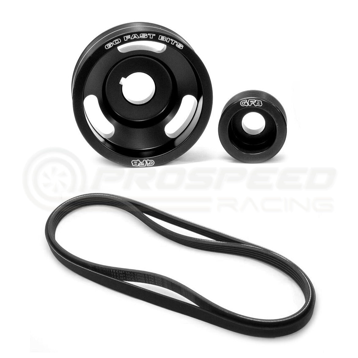 GFB Lightweight Underdrive 2 Pulley Kit - Subaru WRX (GD/GG) STI (GDB) MY01-02