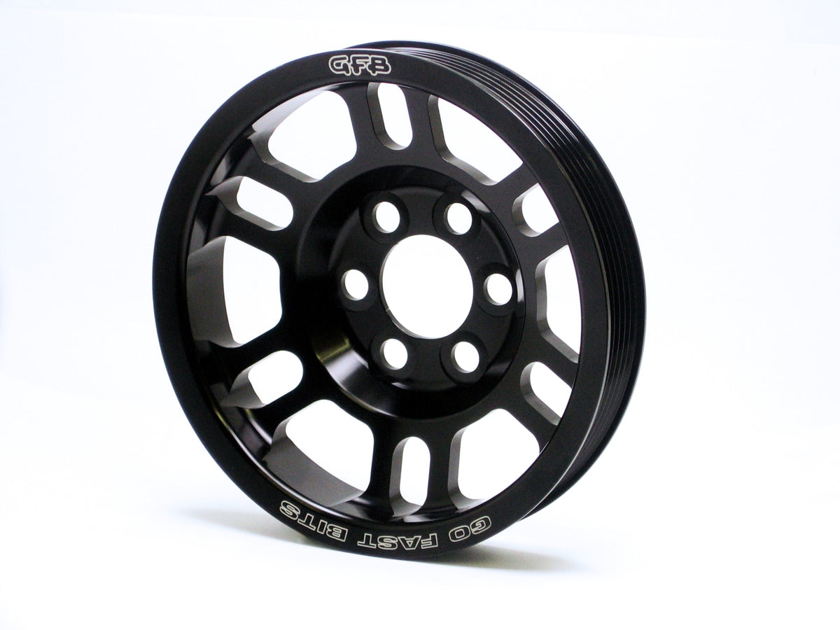 GFB Lightweight Crank Pulley - Volkswagen Golf GTI/R (1K) / Jetta (1K) / EOS (1F) / Scirocco R (1K) / Audi A3/S3 (8P) / A4 (B7) / TT/TTS (8J) - Non-Underdrive