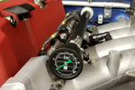 Radium S2000 fuel rail installed with an optional fuel pressure gauge (sold separately) - Radium Engineering Thumbnail