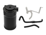 PRL Helix air oil separator for the FL5 - black can with bracket and hoses - PRL Motorsports Thumbnail